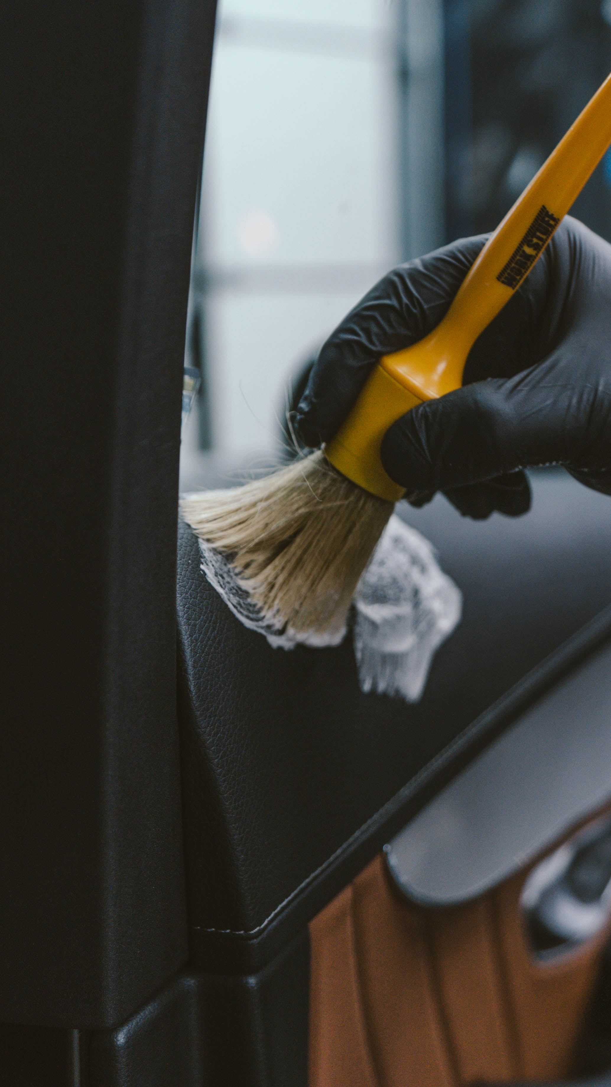 Detailing wnętrza pojazdu